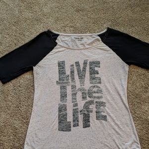 Hang Ten Live The Life shirt.  Women's Large